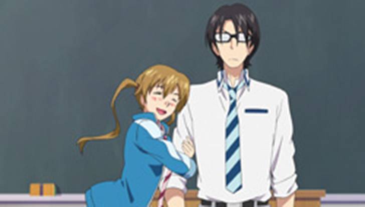 「ナナマルサンバツ」に登場するクイズに青春をかける3人の高校生たち